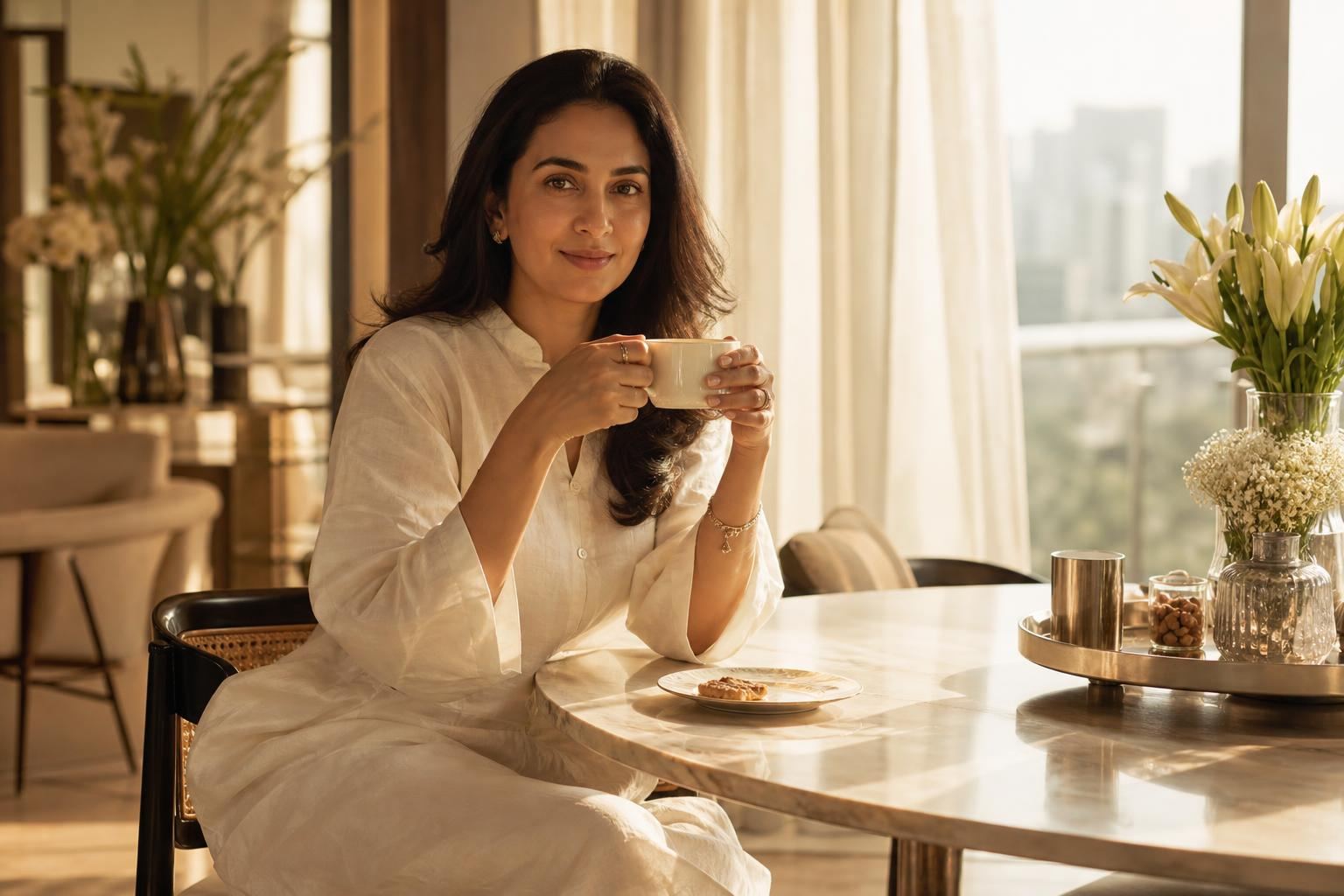 Mornings become peaceful.